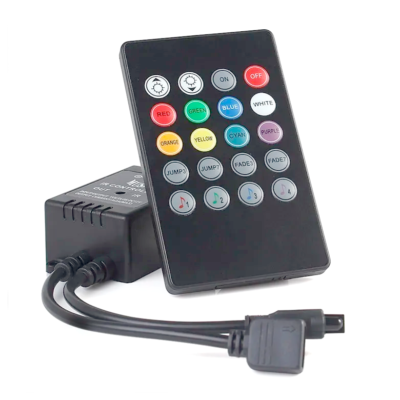 Control IR con Sensor de Sonido RGB