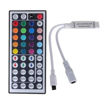 Controlador Cinta Led RGB con Control Remoto 44 Botones