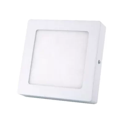 Panel Led 12w Luz Fría Sobrepuesto
