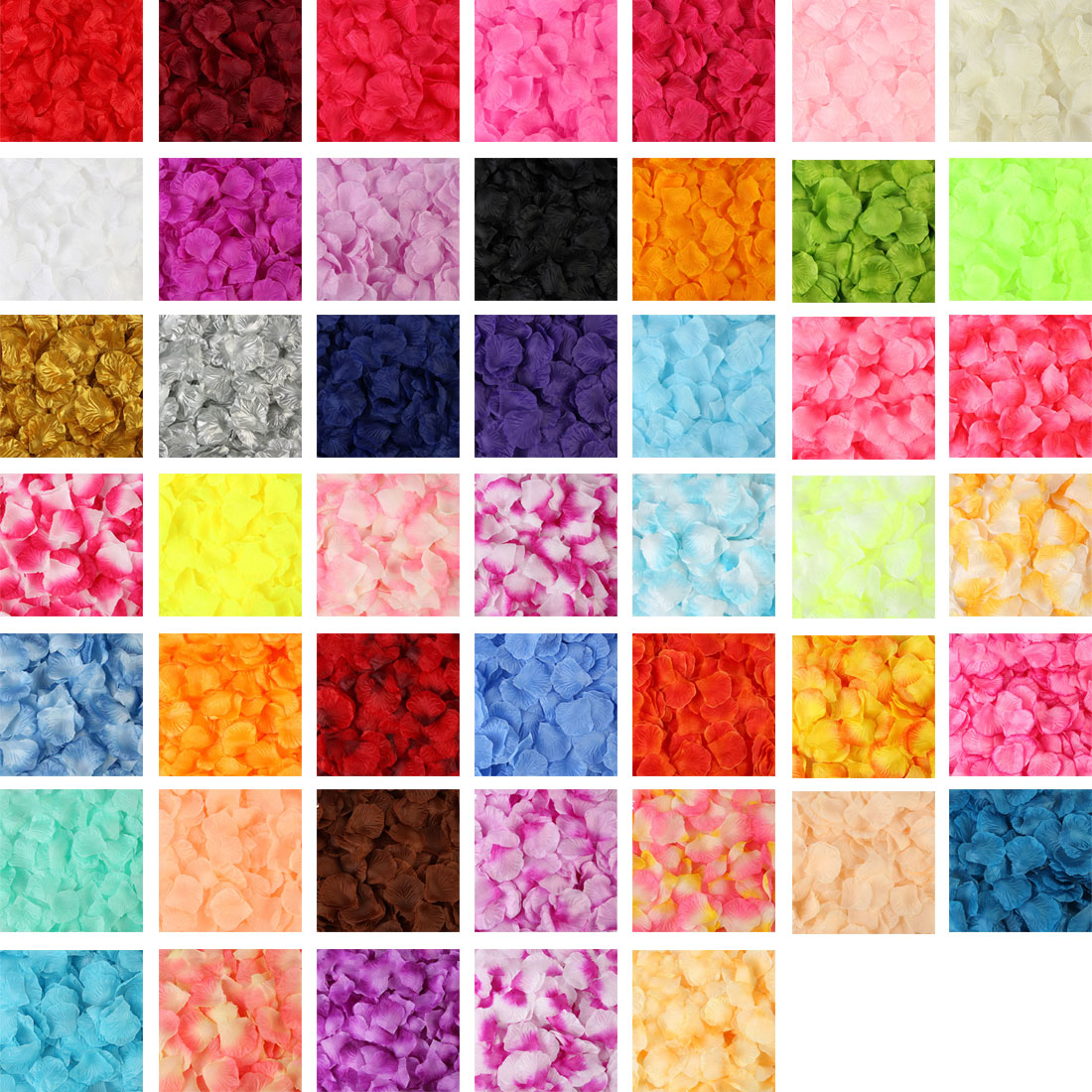 Pétalos Artificiales Varios  Colores