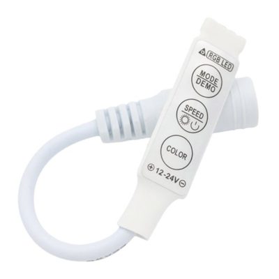 Controlador Manual Cinta RGB 3 botones