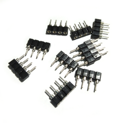 Conector Cinta Led 5050 macho/hembra a 4 pin
