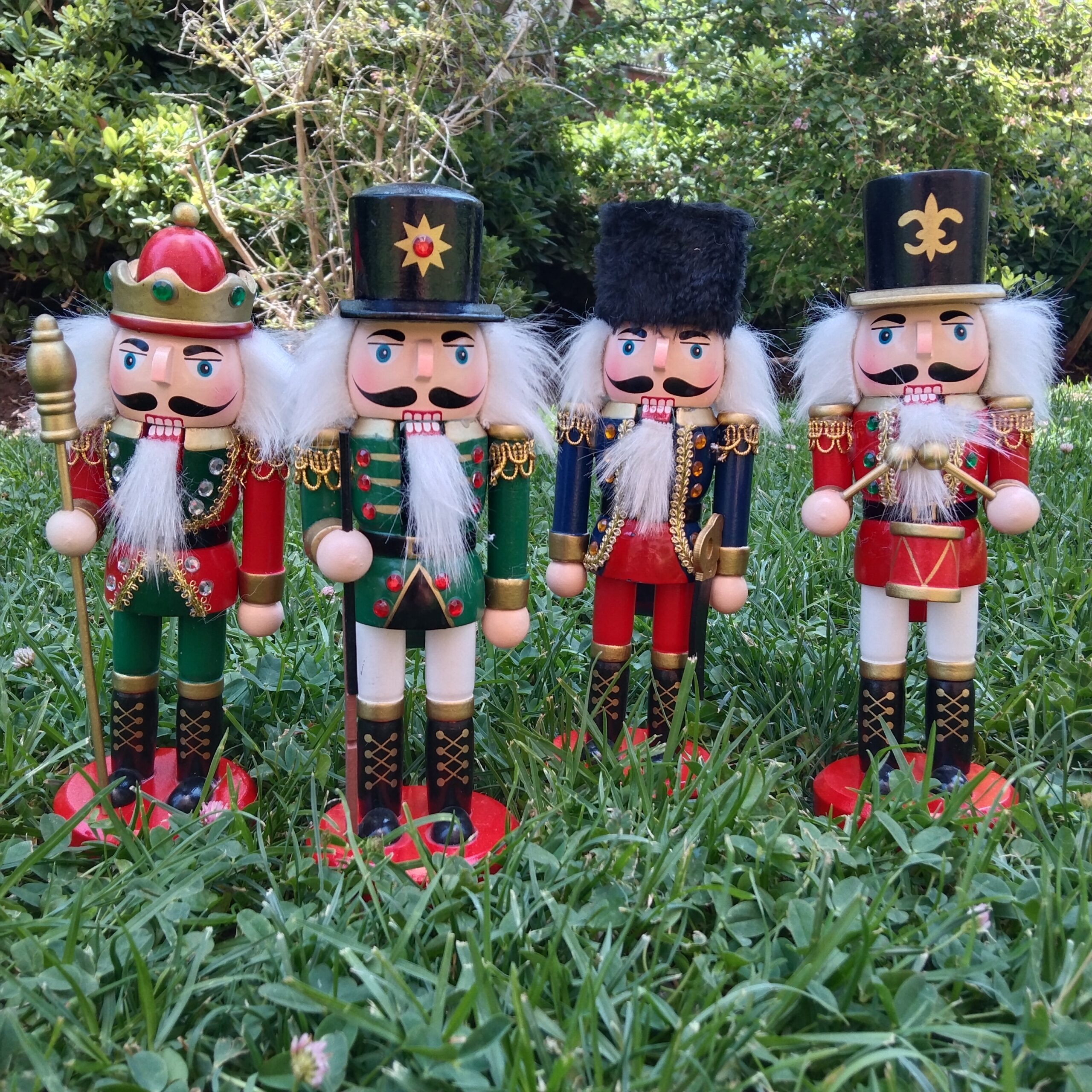 Cascanueces Navidad Soldado de Madera 20 cm